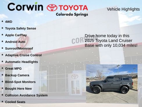 Used 2025 Toyota Land Cruiser image 7