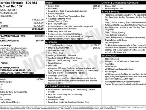 New 2026 Chevrolet Silverado 1500 RST w/ Dark Appearance Package RWD image 3
