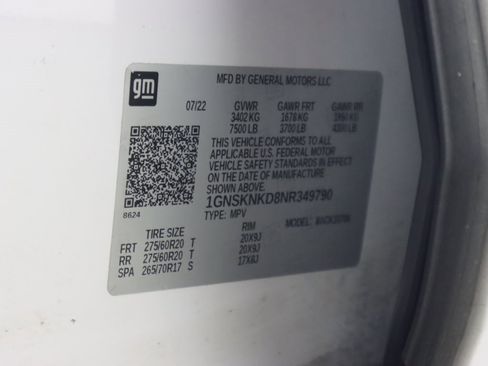 Used 2022 Chevrolet Tahoe LT w/ Luxury Package image 55