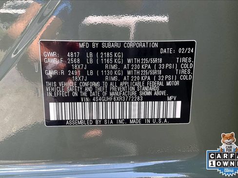 Certified 2024 Subaru Crosstrek 2.5i Sport AWD/4WD image 33