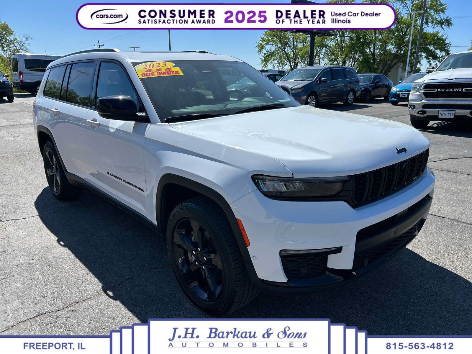 Used 2023 Jeep Grand Cherokee L Limited w/ Luxury Tech Group II AWD/4WD image 1