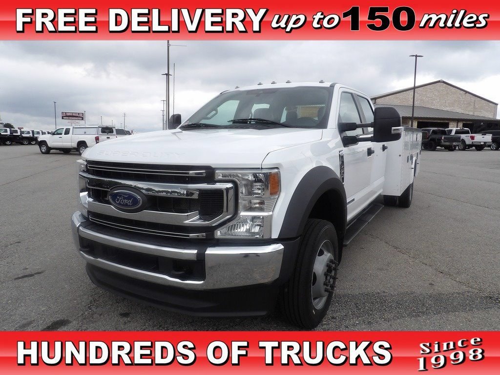Used 2022 Ford F550 2WD Crew Cab Super Duty w/ Power Equipment Group image 1