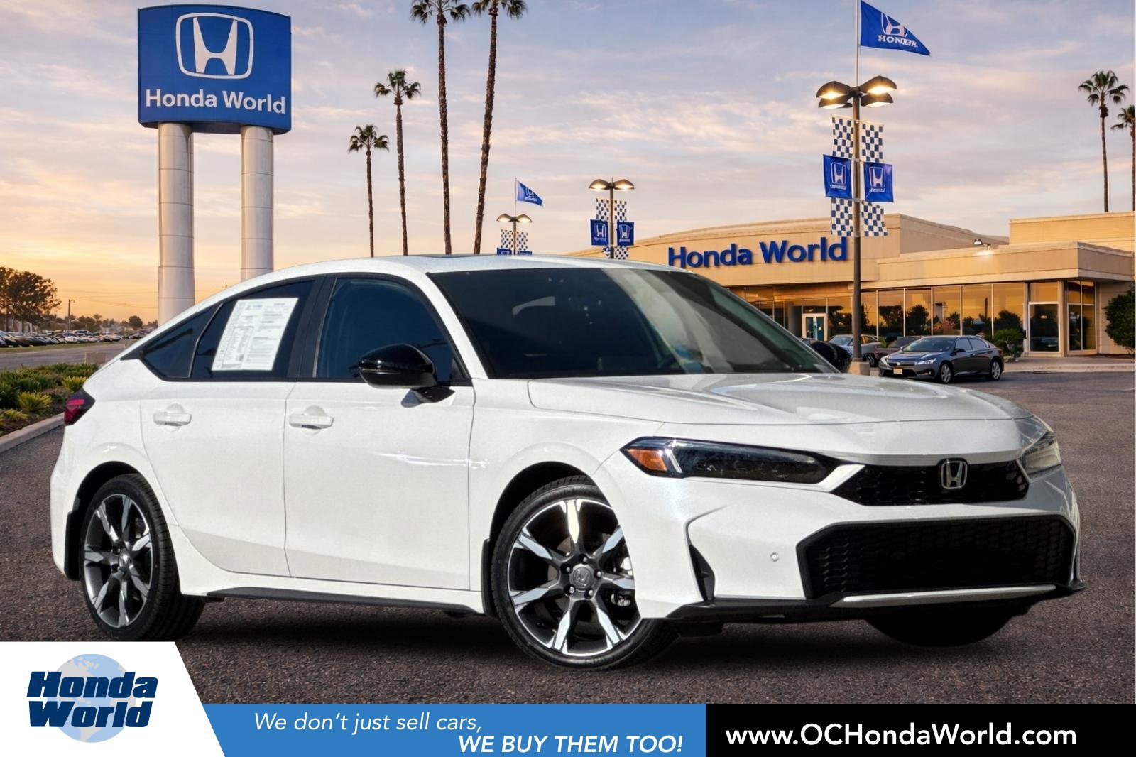 Certified 2025 Honda Civic Sport Touring image 1