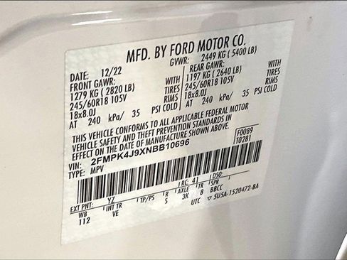 Certified 2022 Ford Edge SEL w/ Convenience Package image 32