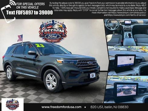 Certified 2023 Ford Explorer XLT w/ Class IV Trailer Tow Package AWD/4WD image 1