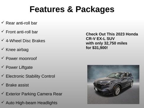 Used 2023 Honda CR-V EX-L image 16