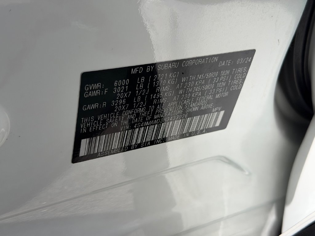 Used 2024 Subaru Ascent Touring AWD/4WD image 23