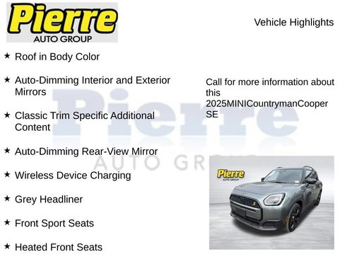 Used 2025 MINI Cooper Countryman SE AWD/4WD image 3