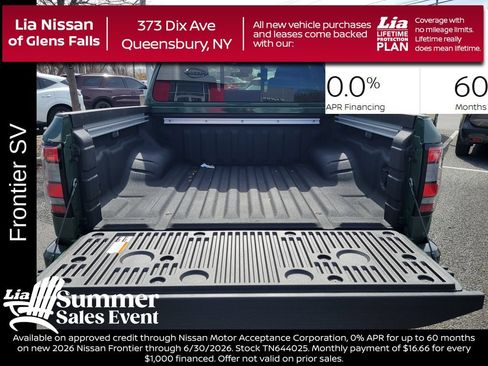 New 2026 Nissan Frontier SV w/ SV Convenience Package AWD/4WD image 7