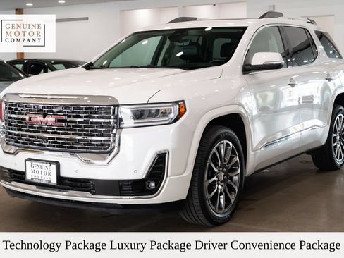 Used 2020 GMC Acadia Denali w/ Technology Package AWD/4WD image 1