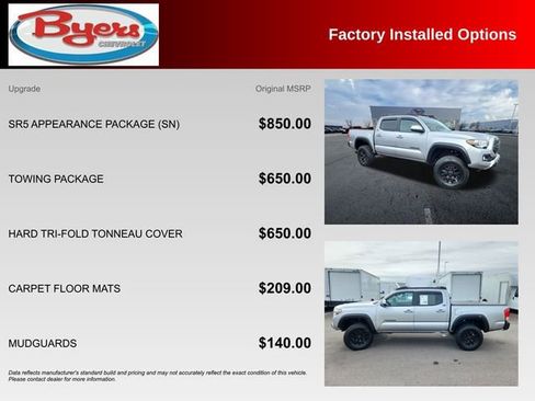 Used 2016 Toyota Tacoma SR5 w/ SR5 Appearance Package (SN) AWD/4WD image 10