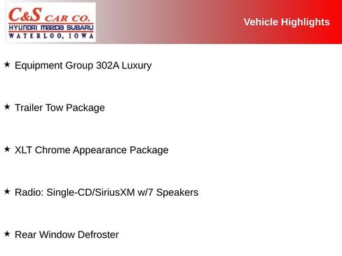 Used 2018 Ford F150 XLT w/ Equipment Group 302A Luxury AWD/4WD image 2