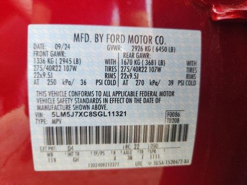 Used 2025 Lincoln Aviator Reserve w/ Equipment Group 201A AWD/4WD image 33
