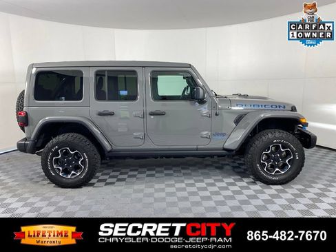 Used 2023 Jeep Wrangler Unlimited Rubicon 4xe w/ Steel Bumper Group AWD/4WD image 8