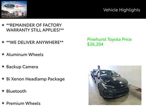 Used 2025 Toyota Corolla FX w/ Convenience Package FWD image 20