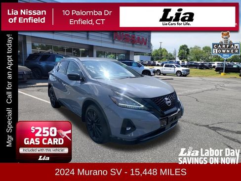 Certified 2024 Nissan Murano SV w/ SV Midnight Edition Package AWD/4WD image 1