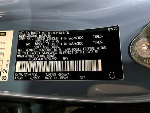 Certified 2026 Toyota Land Cruiser w/ Premium Package image 34