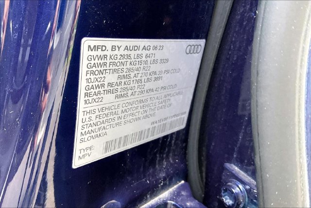 Certified 2023 Audi Q8 Premium Plus w/ Premium Plus Package AWD/4WD image 35