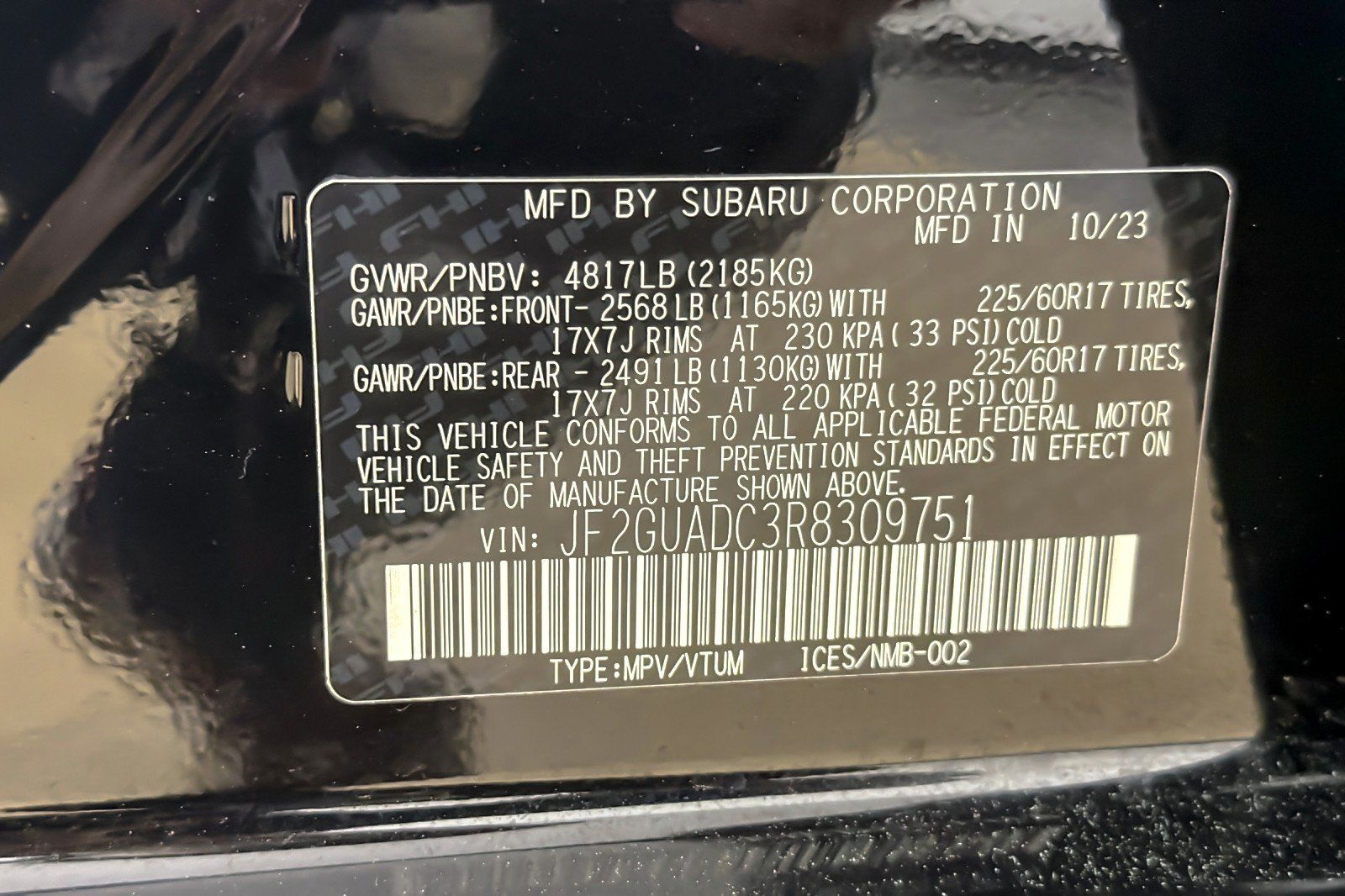 Used 2024 Subaru Crosstrek 2.0i Premium AWD/4WD image 27