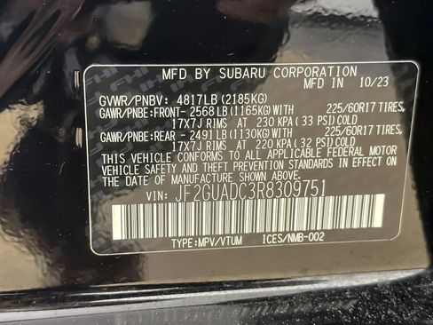 Used 2024 Subaru Crosstrek 2.0i Premium AWD/4WD image 27
