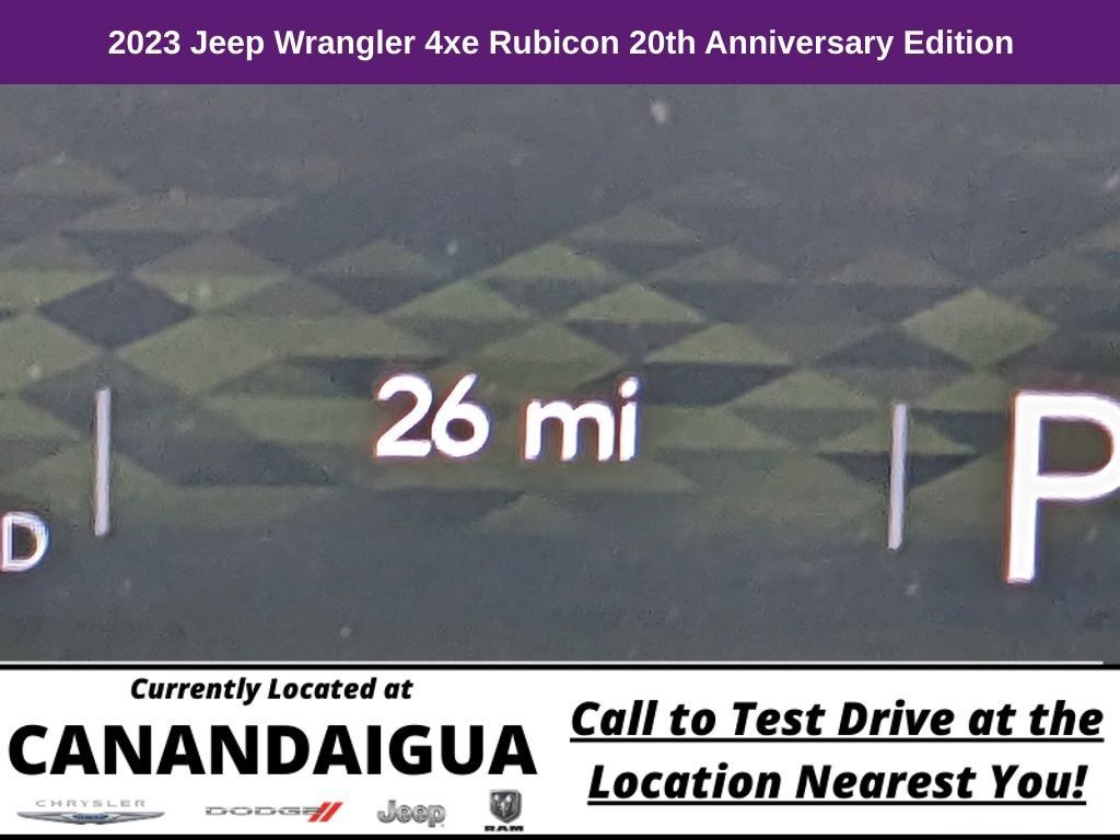 New 2023 Jeep Wrangler Unlimited Rubicon 4xe AWD/4WD image 26