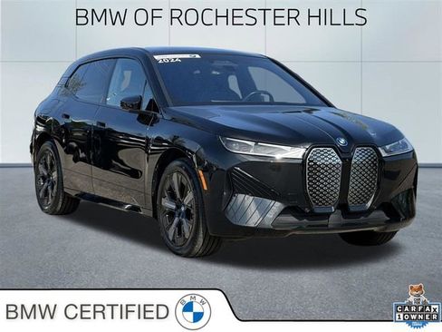 Certified 2024 BMW iX xDrive50 w/ Premium Package AWD/4WD image 1