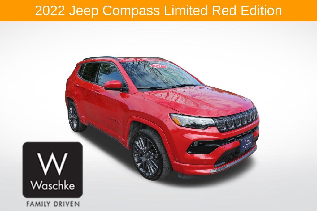 Used 2022 Jeep Compass Limited w/ (RED) Package AWD/4WD image 1