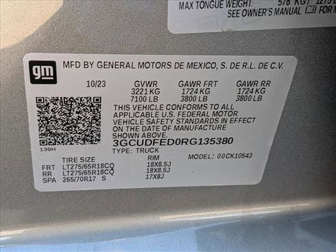 Used 2024 Chevrolet Silverado 1500 LT Trail Boss w/ Protection Package image 22