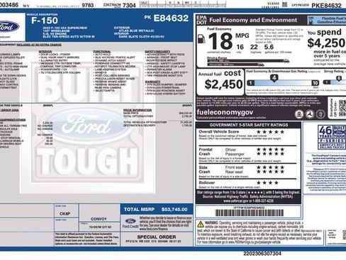 Used 2023 Ford F150 XLT AWD/4WD image 5
