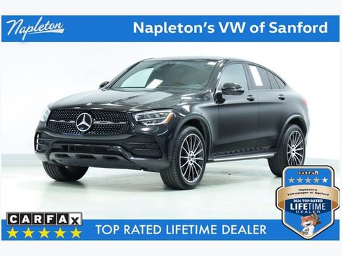 Used 2020 Mercedes-Benz GLC 300 4MATIC Coupe w/ AMG Line image 1