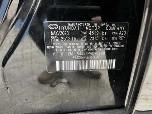 Used 2023 Hyundai Sonata Limited w/ Cargo Package image 38