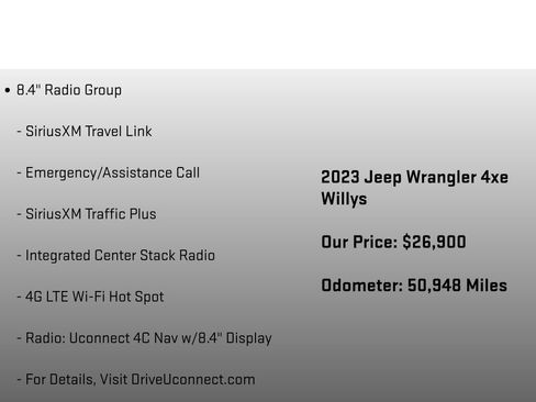 Used 2023 Jeep Wrangler Unlimited w/ Cold Weather Group AWD/4WD image 30