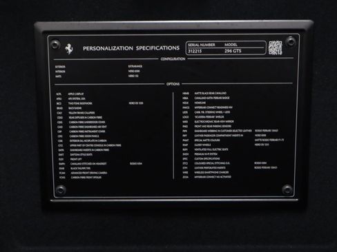 Certified 2024 Ferrari 296 GTS image 25