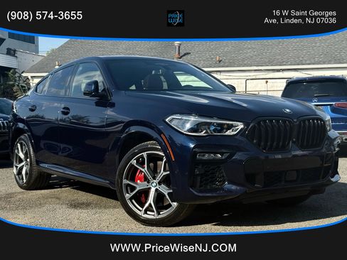 Used 2021 BMW X6 M50i w/ Executive Package image 1