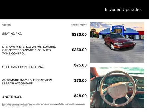 Used 1997 Buick Park Avenue w/ Seating Pkg FWD image 7