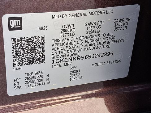 New 2025 GMC Acadia Elevation w/ Elevation Premium Package image 11