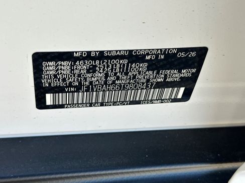 New 2026 Subaru WRX Premium AWD/4WD image 31