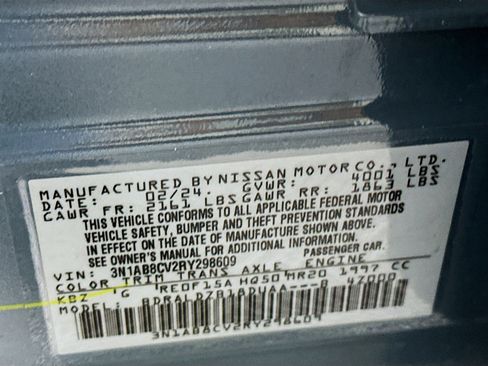 Used 2024 Nissan Sentra SV w/ All-Weather Package image 12