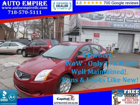 Used 2012 Nissan Sentra 2.0 S w/ Convenience Pkg image 1