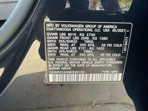 Used 2021 Volkswagen Atlas SE image 31