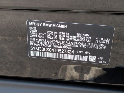 New 2026 BMW XM Label Red AWD/4WD image 44