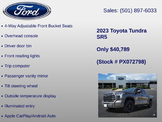 Used 2023 Toyota Tundra SR5 AWD/4WD image 30