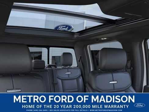 New 2025 Ford F150 Platinum w/ Equipment Group 702A High AWD/4WD image 22