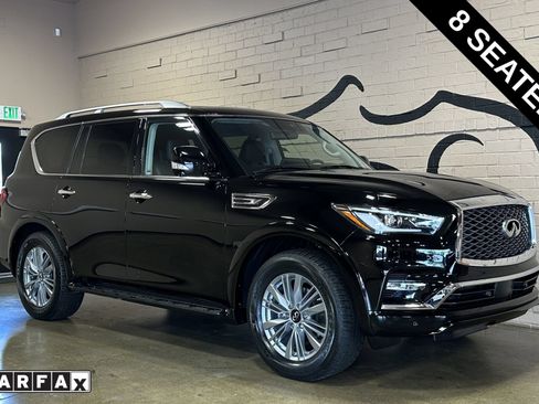 Used 2023 INFINITI QX80 Luxe w/ Cargo Package AWD/4WD image 1