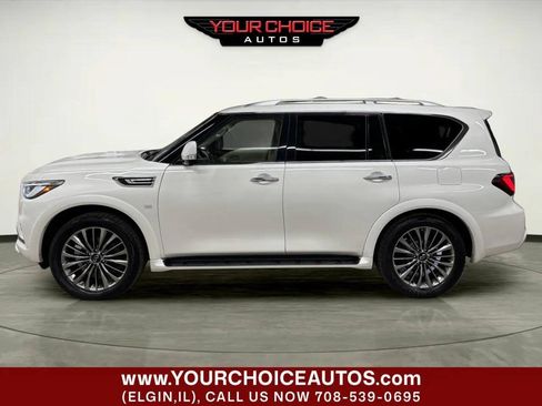 Used 2019 INFINITI QX80 Luxe w/ 22" Wheel Package AWD/4WD image 2