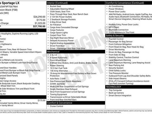 Used 2023 Kia Sportage LX image 14