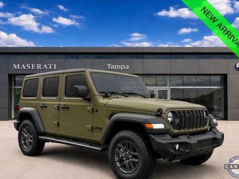 Used 2025 Jeep Wrangler Unlimited Sport AWD/4WD image 1