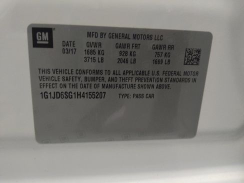 Used 2017 Chevrolet Sonic LT FWD image 33
