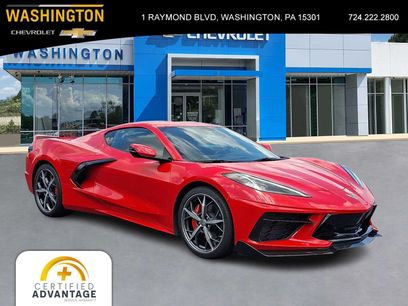 Used 2021 Chevrolet Corvette Stingray Coupe w/ Chrome Exterior Badge Package