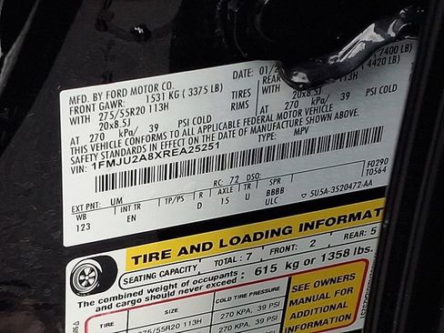Used 2024 Ford Expedition Limited AWD/4WD image 28
